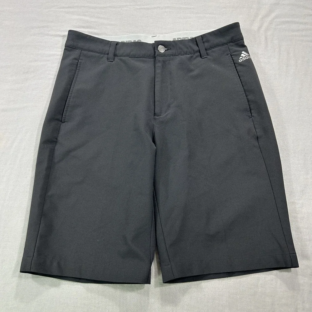 Adidas Shorts Mens 30 Black Ultimate 360 Golf Chino Performance Stretch‎ 10
